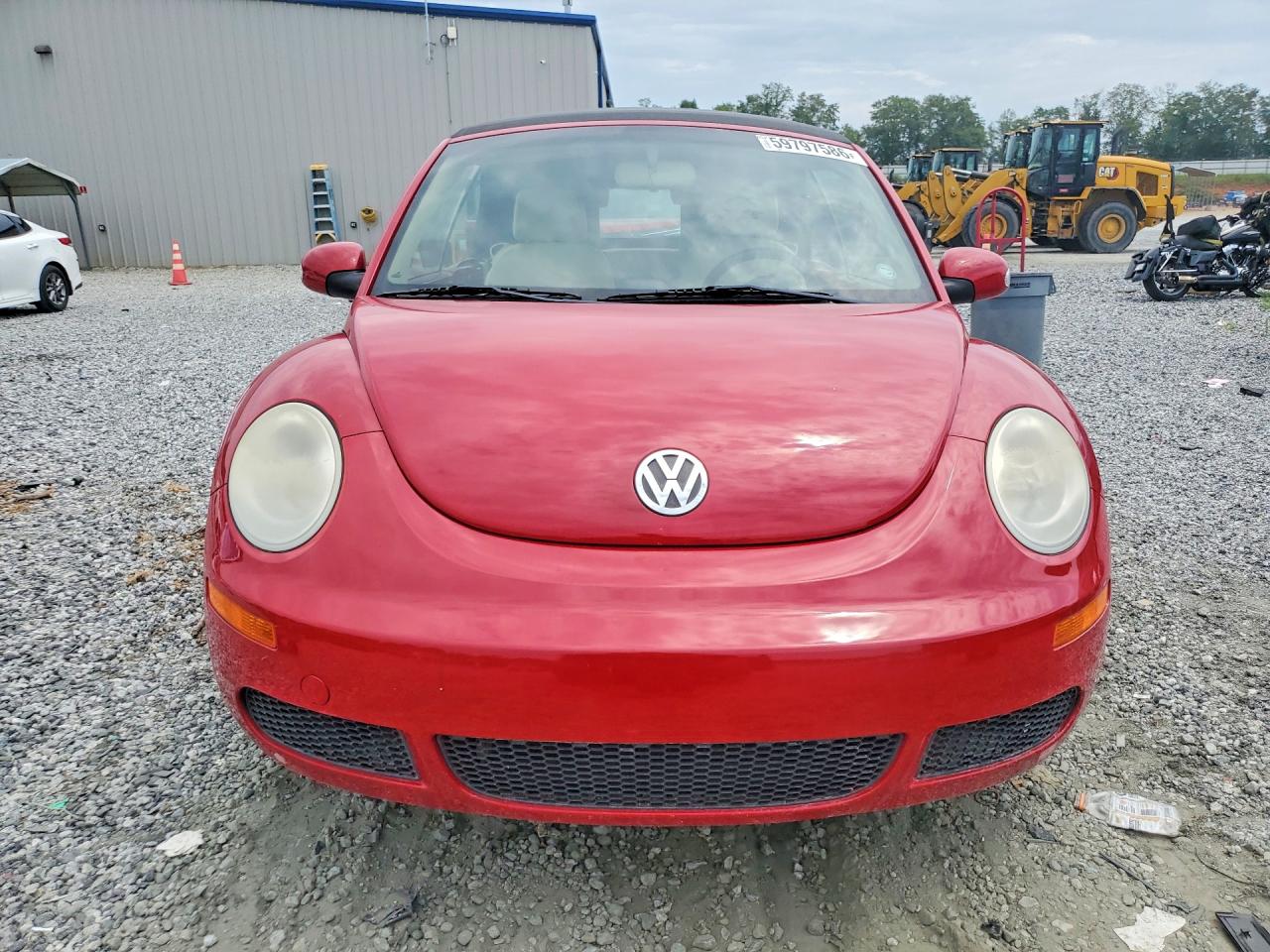 2006 Volkswagen New Beetle Convertible Option Package 1 Red vin: 3VWRF31YX6M327908