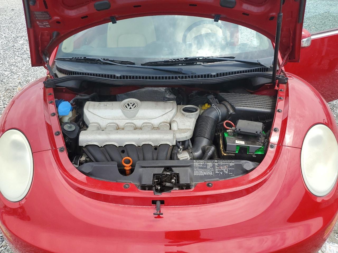 2006 Volkswagen New Beetle Convertible Option Package 1 Red vin: 3VWRF31YX6M327908