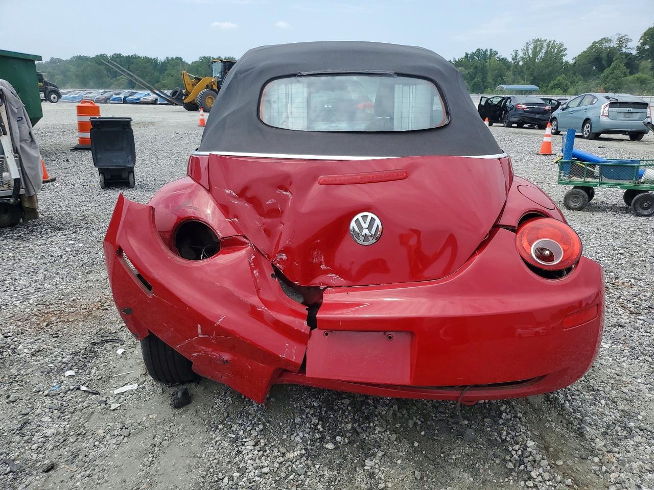 2006 Volkswagen New Beetle Convertible Option Package 1 Red vin: 3VWRF31YX6M327908