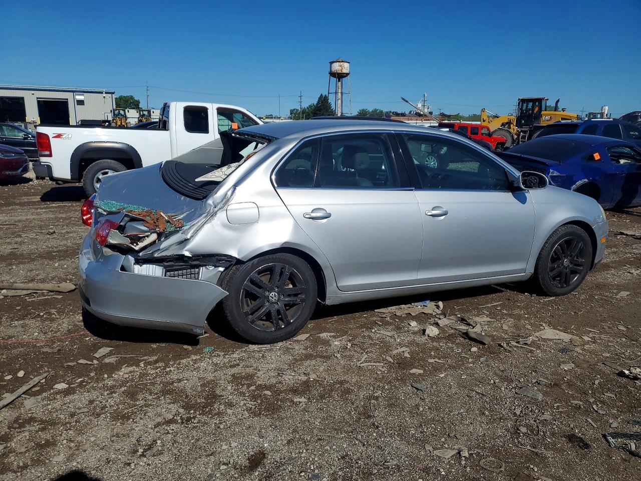 2006 Volkswagen Jetta 2.5 Silver vin: 3VWRF71K16M752789