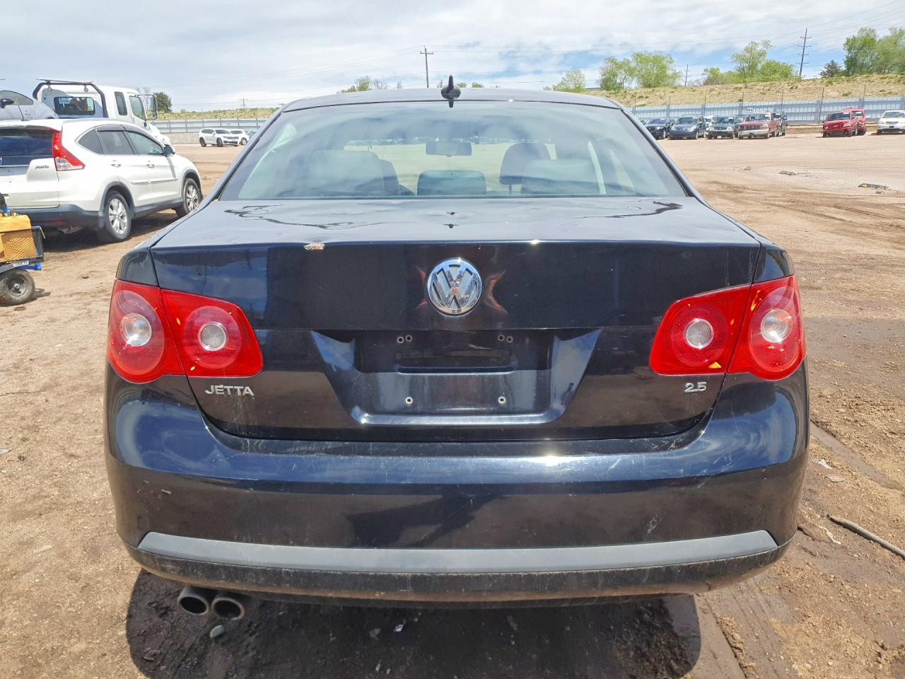 2007 Volkswagen Jetta 2.5 Option Package 1 Black vin: 3VWRF71K37M045520