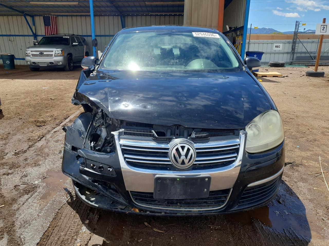 2007 Volkswagen Jetta 2.5 Option Package 1 Black vin: 3VWRF71K37M045520