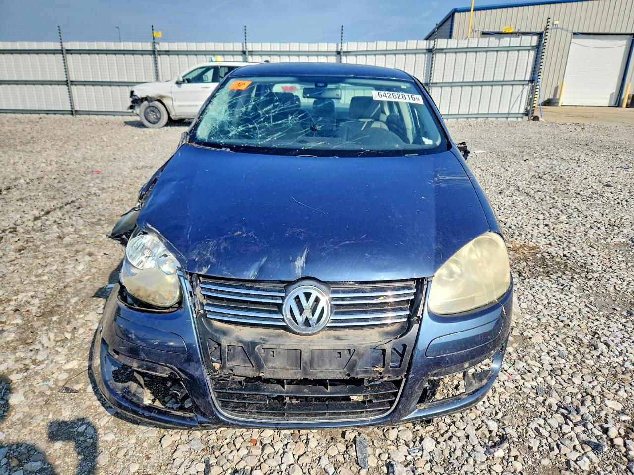 2005 Volkswagen New Jetta 2.5 Blue vin: 3VWRF71K45M620673