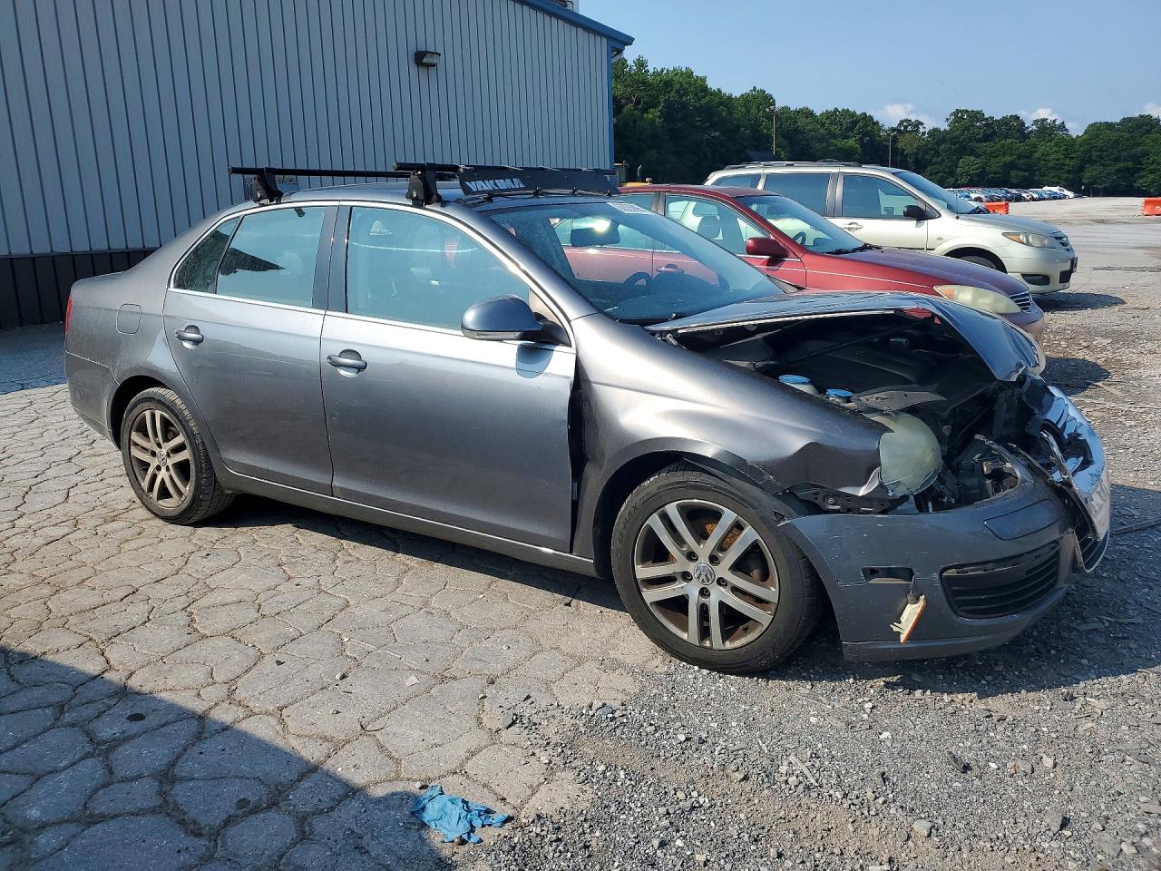 2006 Volkswagen Jetta 2.5 Серый vin: 3VWRF71K46M755170