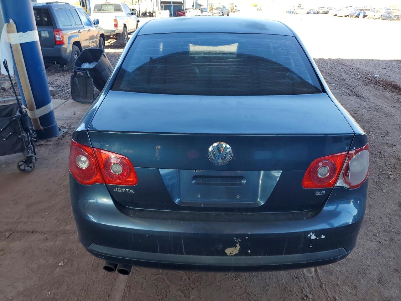 2005 Volkswagen New Jetta 2.5 Blue vin: 3VWRF71K75M625608