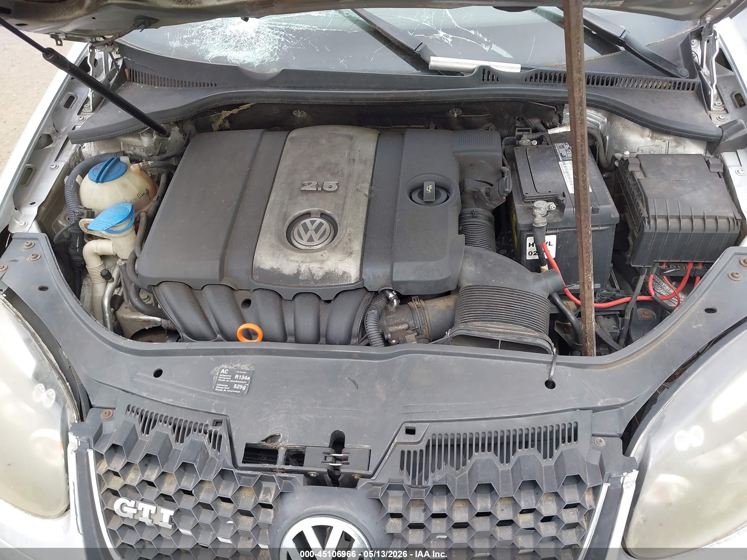 2006 Volkswagen Jetta 2.5 Серебряный vin: 3VWRF71K96M712413