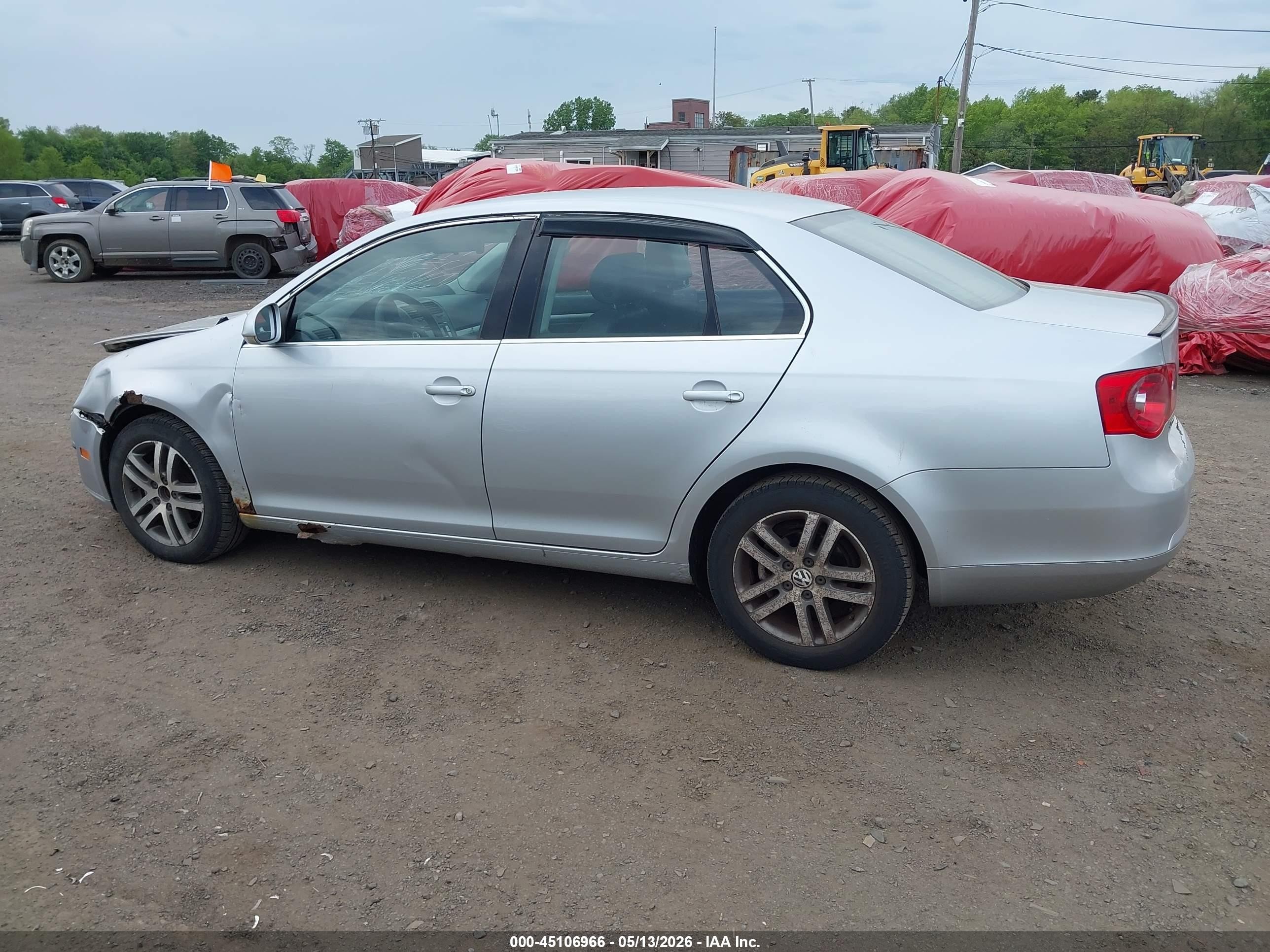 2006 Volkswagen Jetta 2.5 Серебряный vin: 3VWRF71K96M712413
