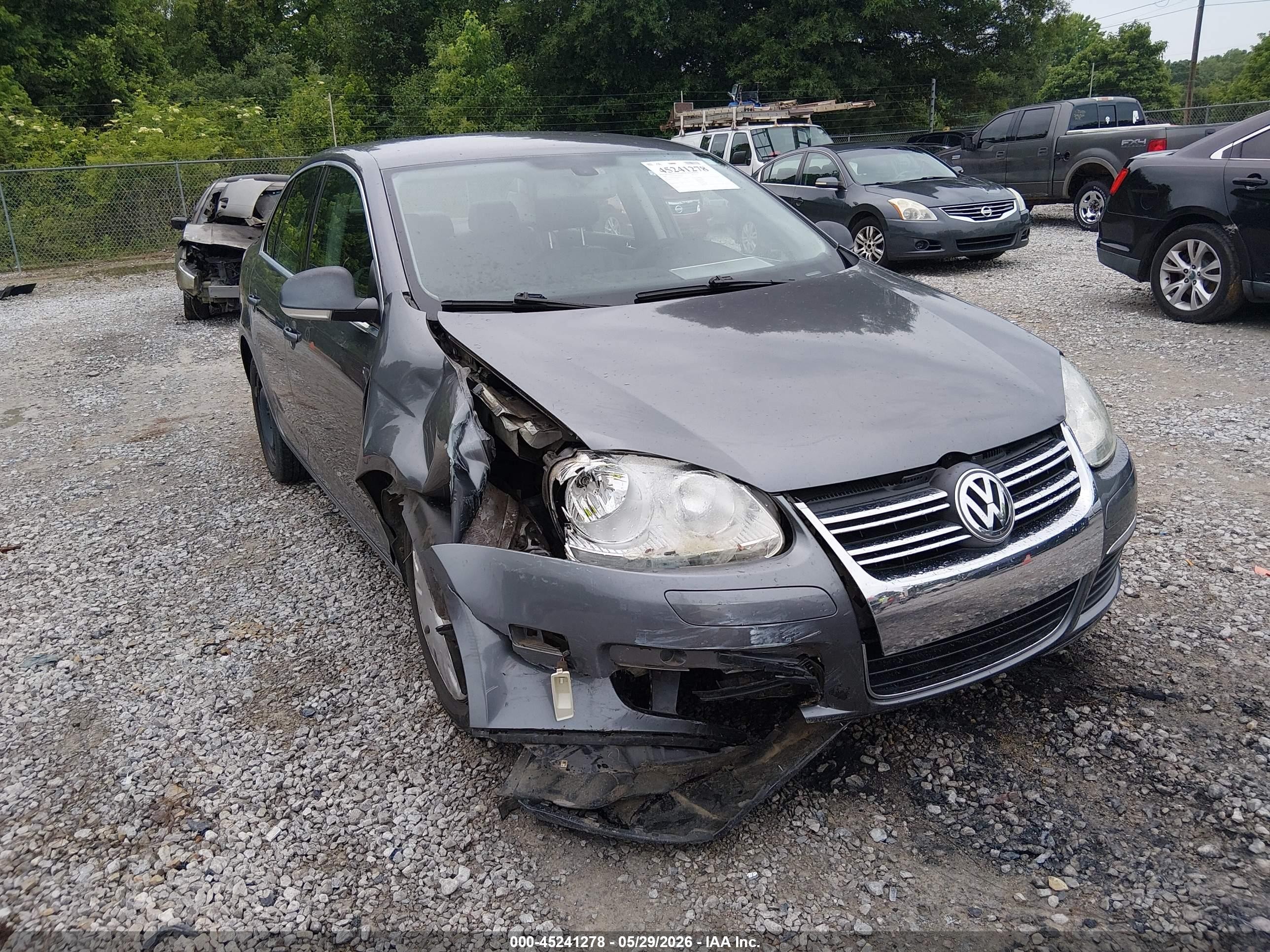 2005 Volkswagen Jetta 2.5 Gray vin: 3VWRF71KX5M648123