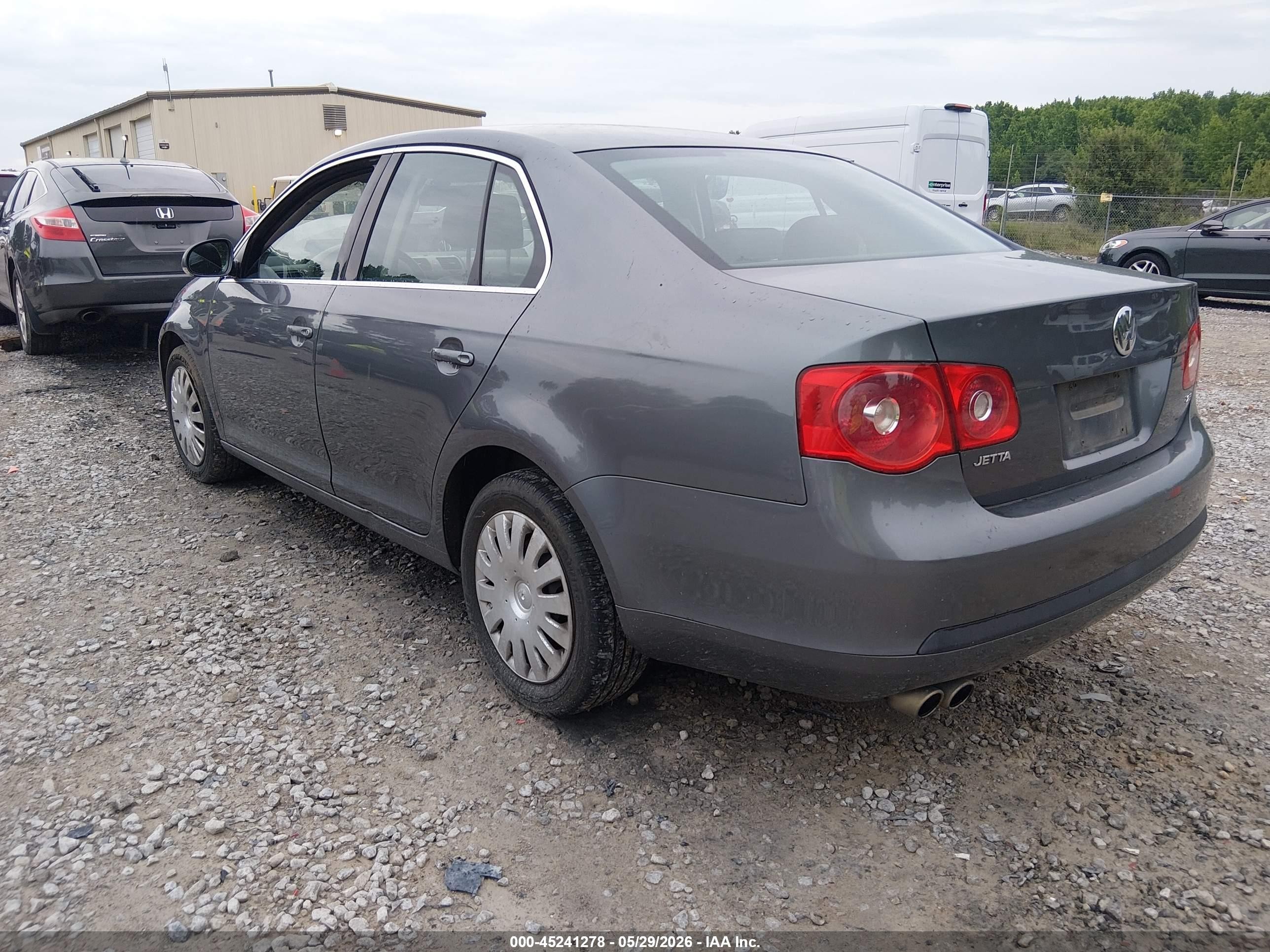 2005 Volkswagen Jetta 2.5 Gray vin: 3VWRF71KX5M648123