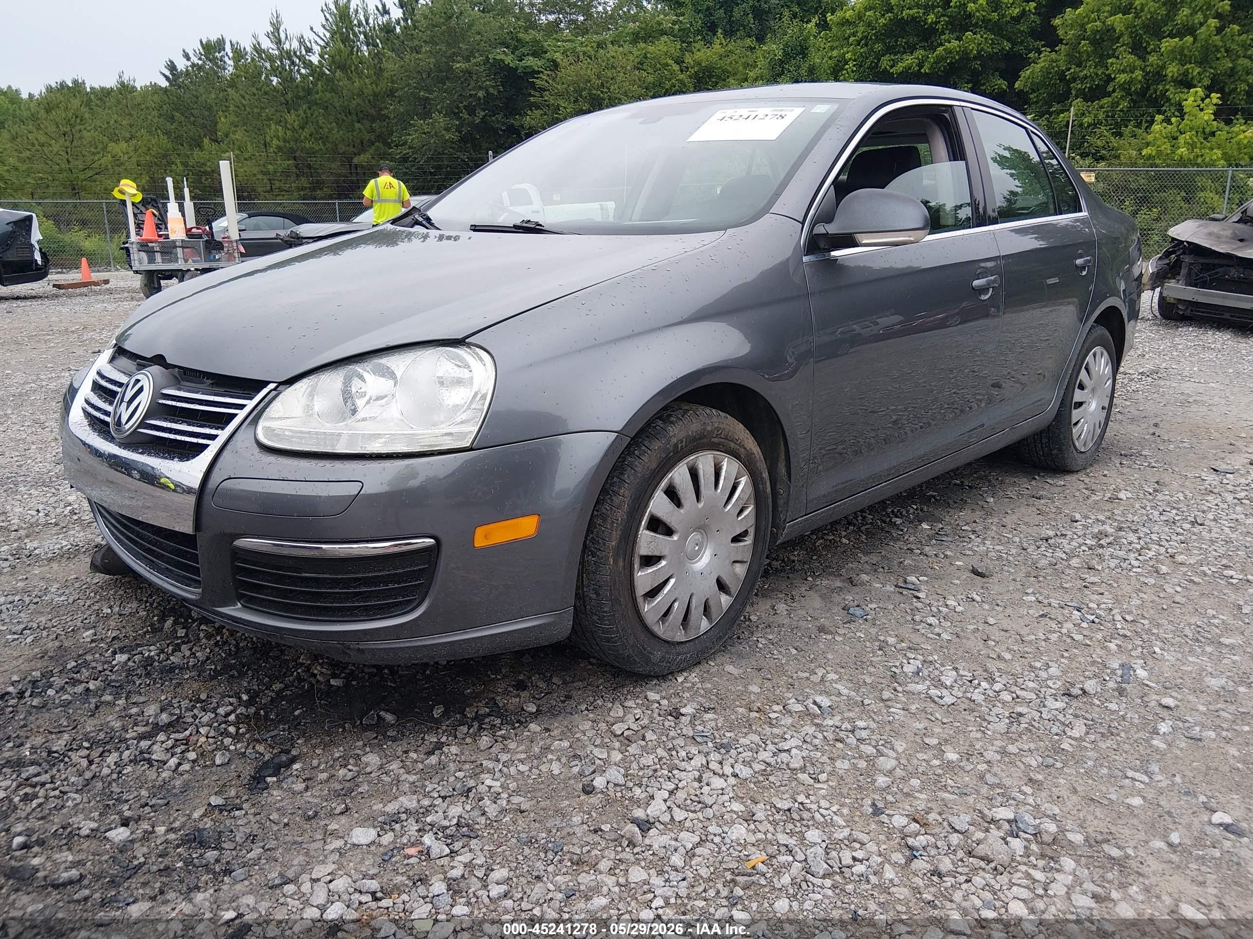 2005 Volkswagen Jetta 2.5 Gray vin: 3VWRF71KX5M648123