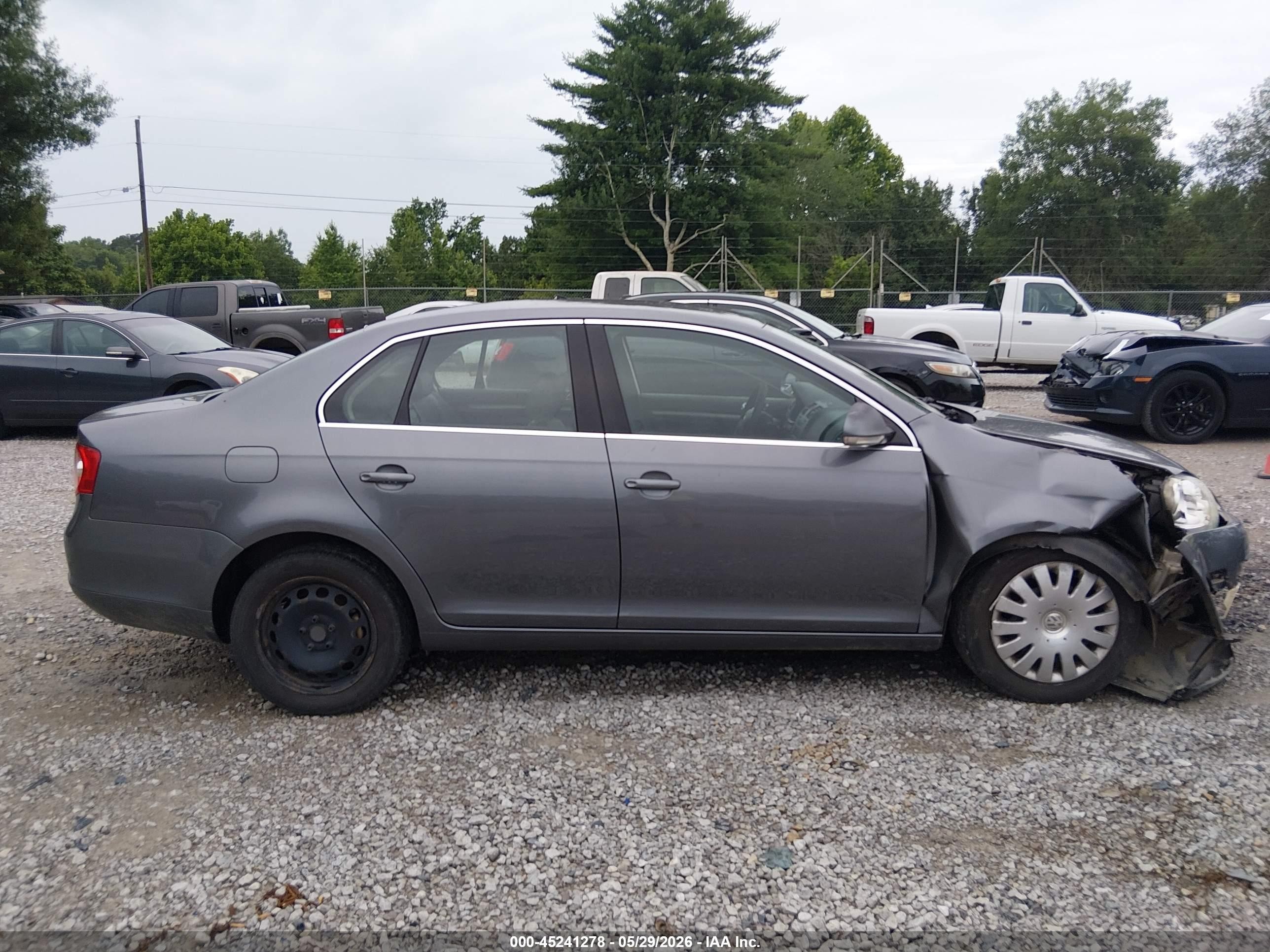 2005 Volkswagen Jetta 2.5 Gray vin: 3VWRF71KX5M648123