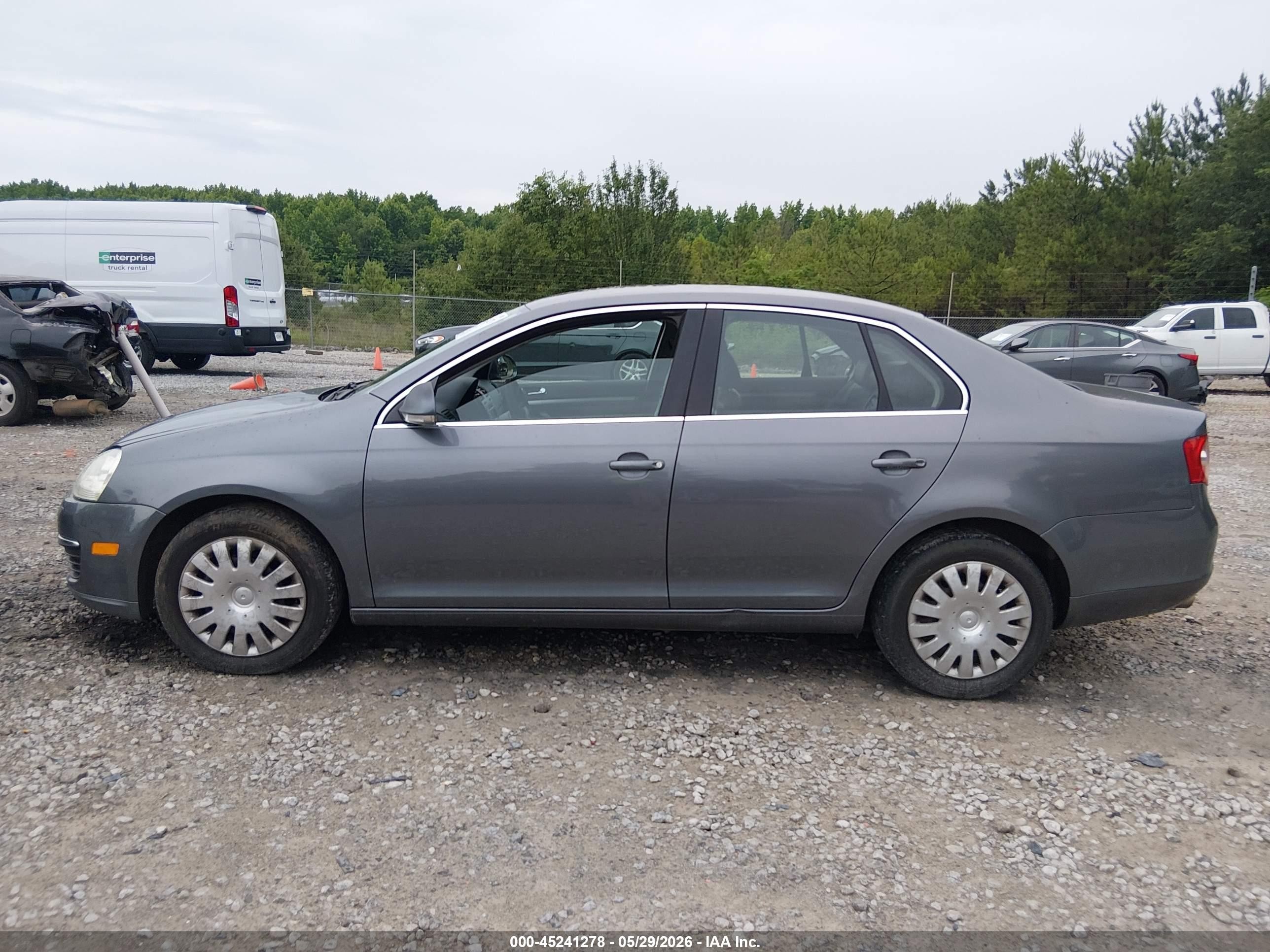 2005 Volkswagen Jetta 2.5 Gray vin: 3VWRF71KX5M648123