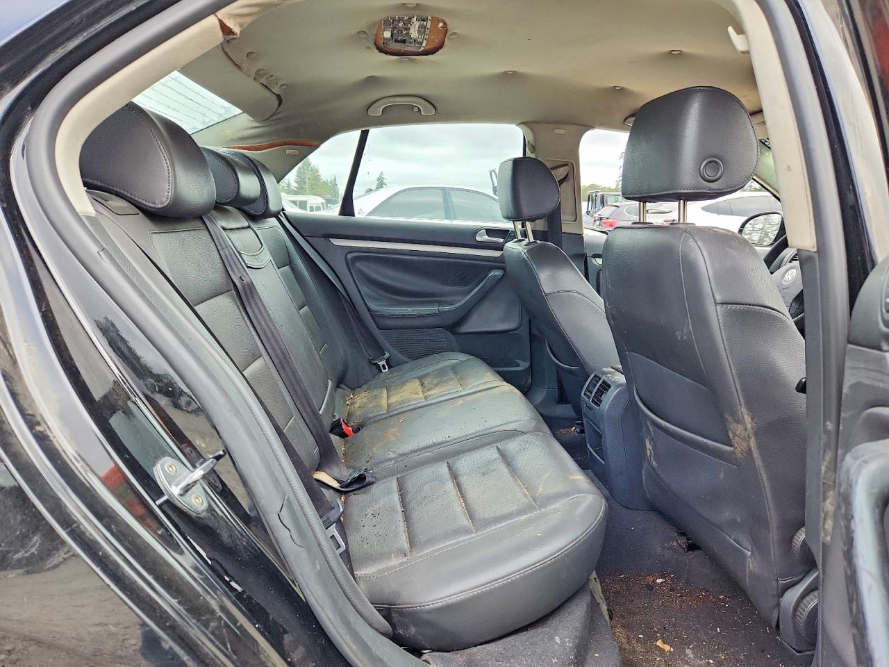 2006 Volkswagen Jetta 2.5 Black vin: 3VWRF71KX6M629203