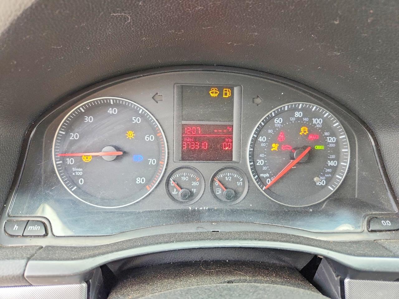 2006 Volkswagen Jetta 2.5 Black vin: 3VWRF71KX6M629203