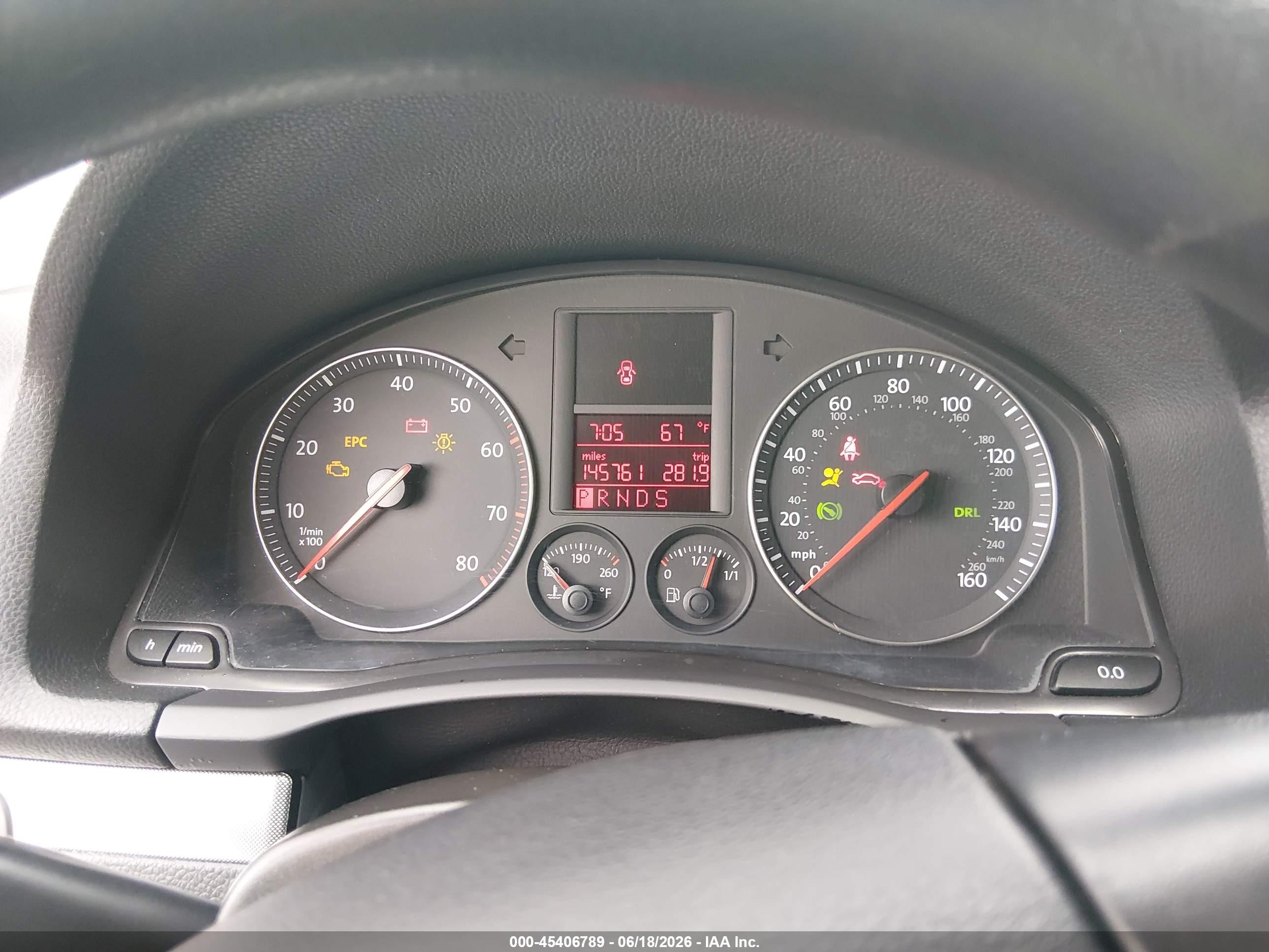 2006 Volkswagen Jetta 2.5 Gray vin: 3VWRF71KX6M680717