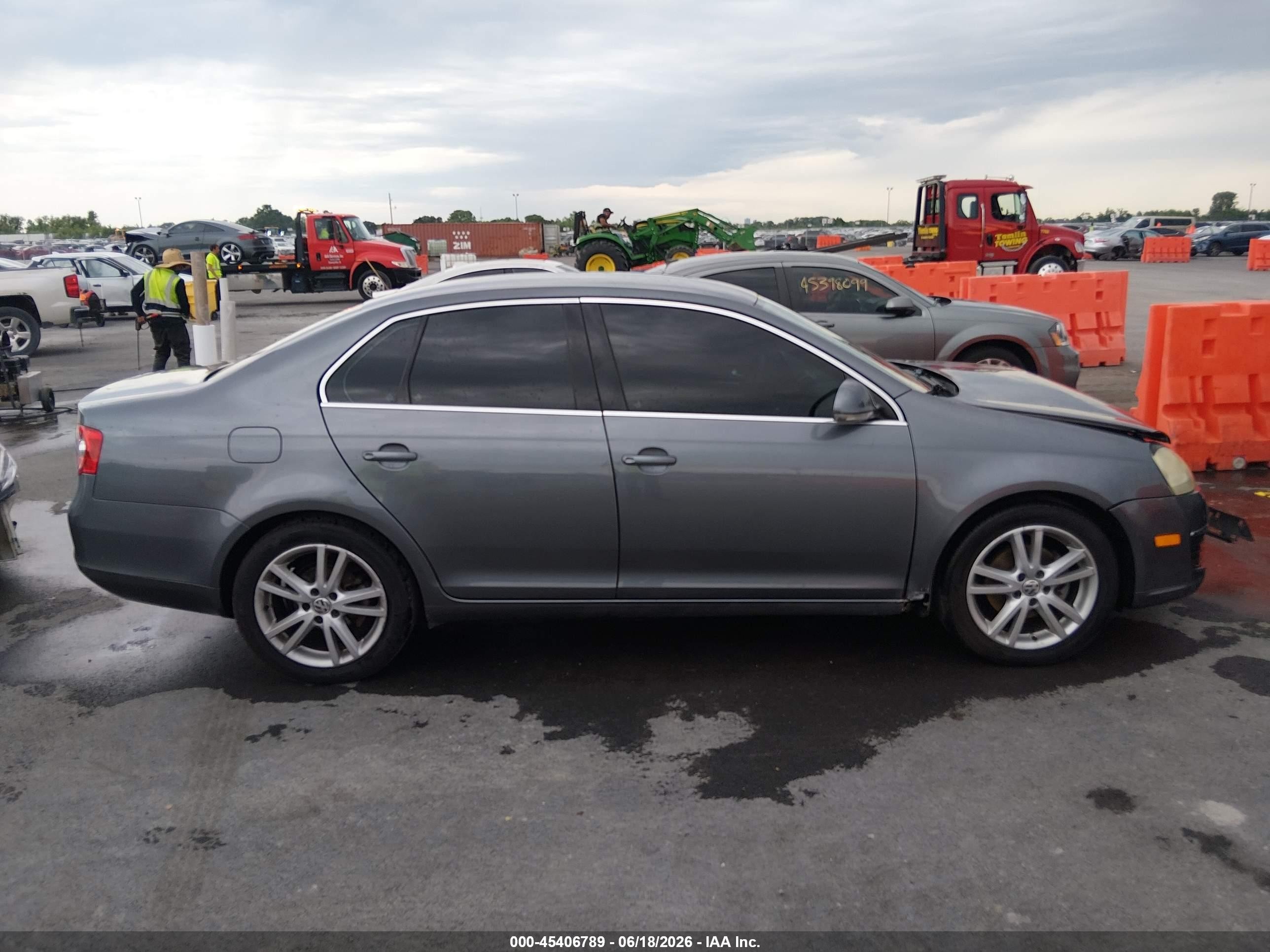 2006 Volkswagen Jetta 2.5 Gray vin: 3VWRF71KX6M680717