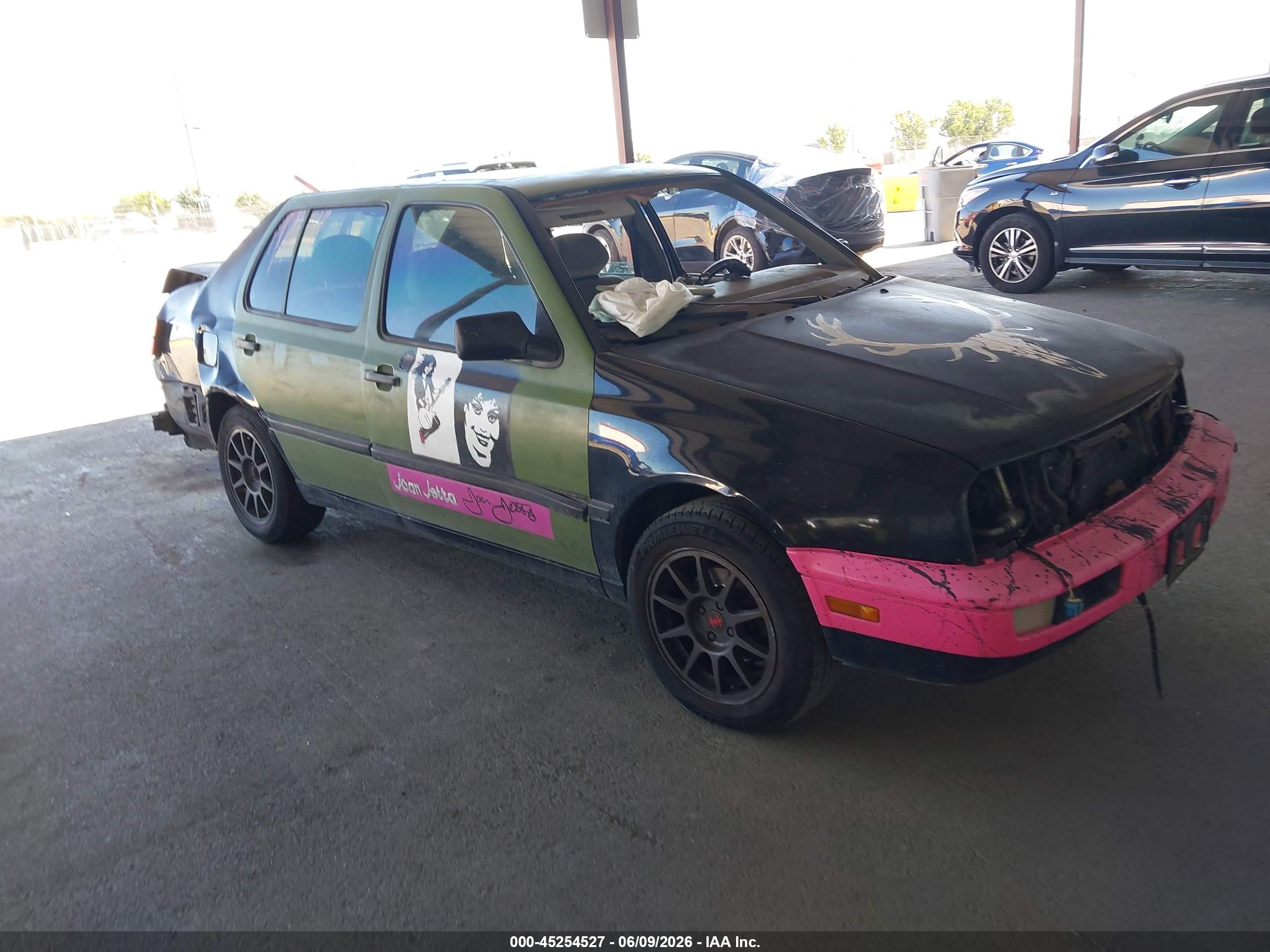 1998 Volkswagen Jetta Tdi Green vin: 3VWRF81H0WM133286