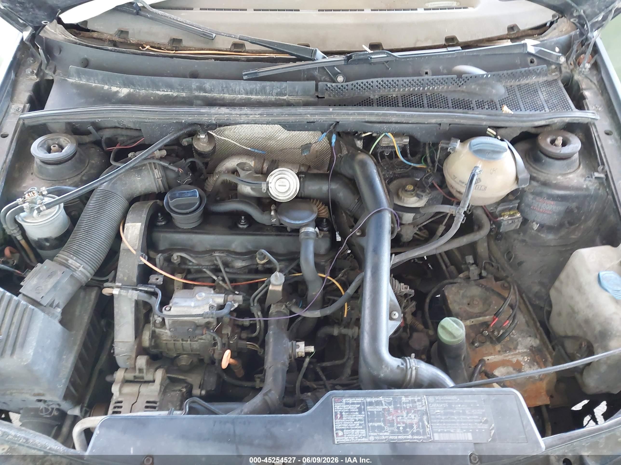 1998 Volkswagen Jetta Tdi Green vin: 3VWRF81H0WM133286