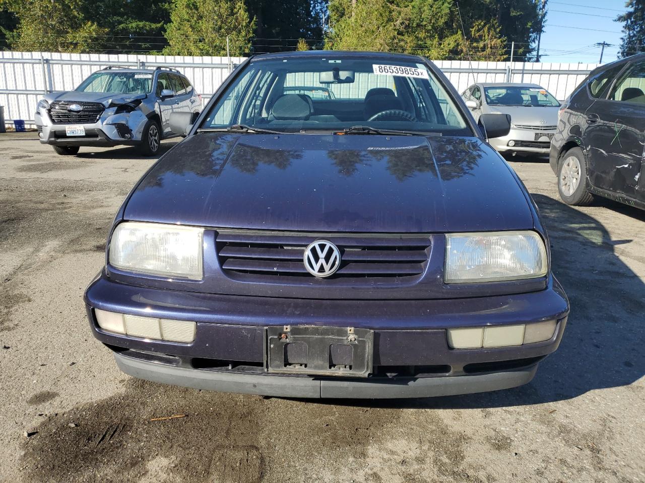 1999 Volkswagen Jetta Tdi Blue vin: 3VWRF81H1XM209129