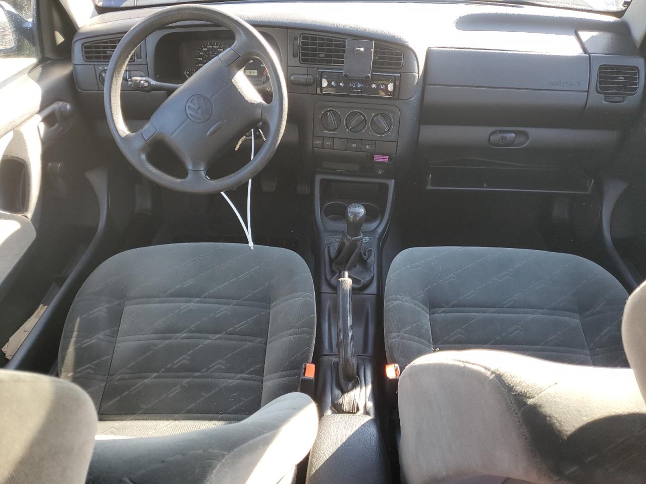 1999 Volkswagen Jetta Tdi Blue vin: 3VWRF81H1XM209129