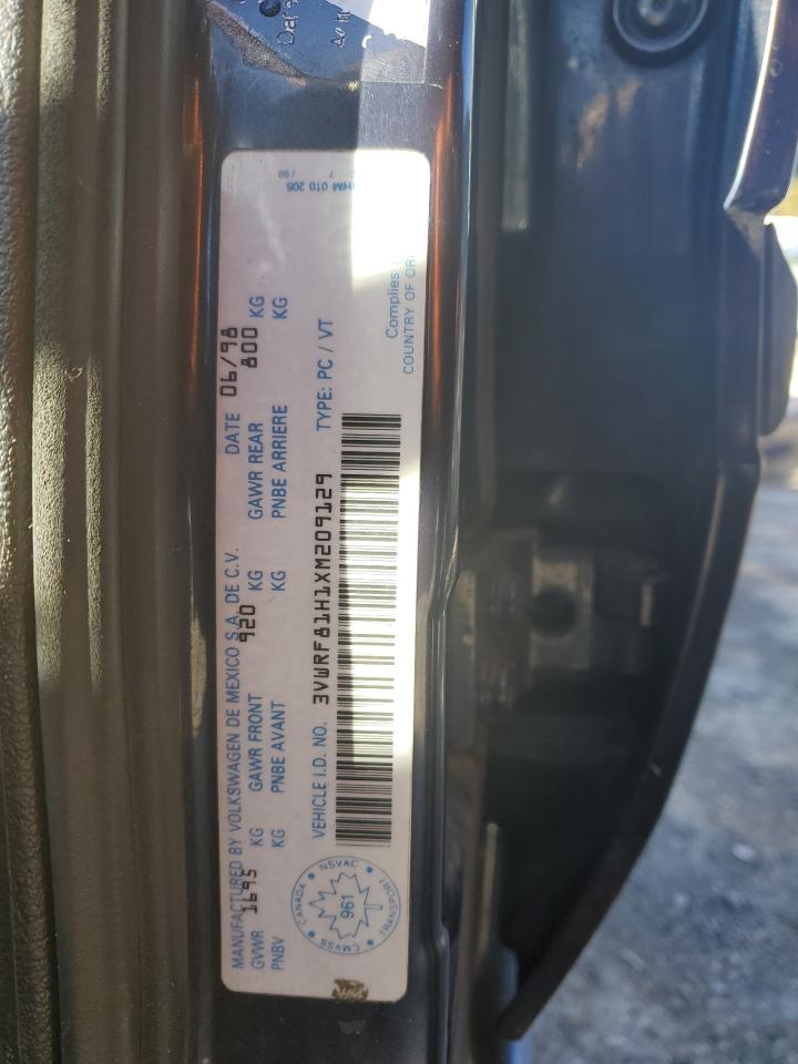 1999 Volkswagen Jetta Tdi Blue vin: 3VWRF81H1XM209129
