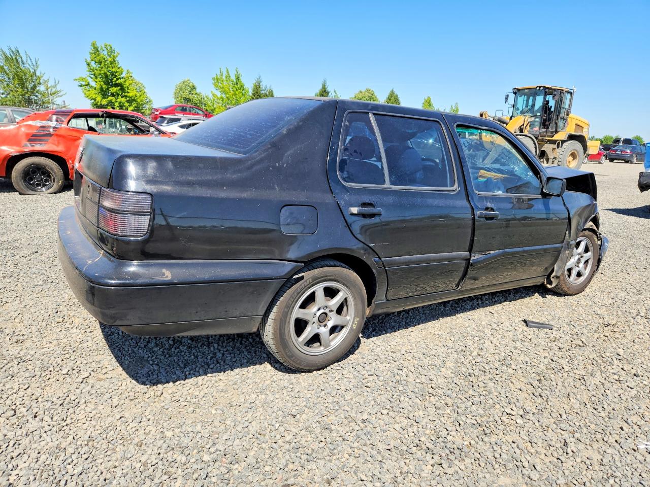 1998 Volkswagen Jetta Tdi Черный vin: 3VWRF81H5WM243024