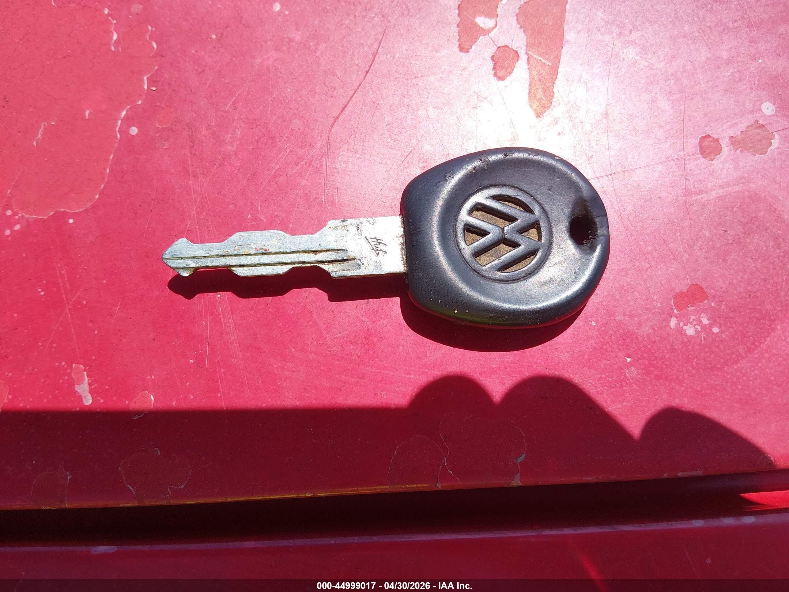 1998 Volkswagen Jetta Tdi Red vin: 3VWRF81HXWM243200