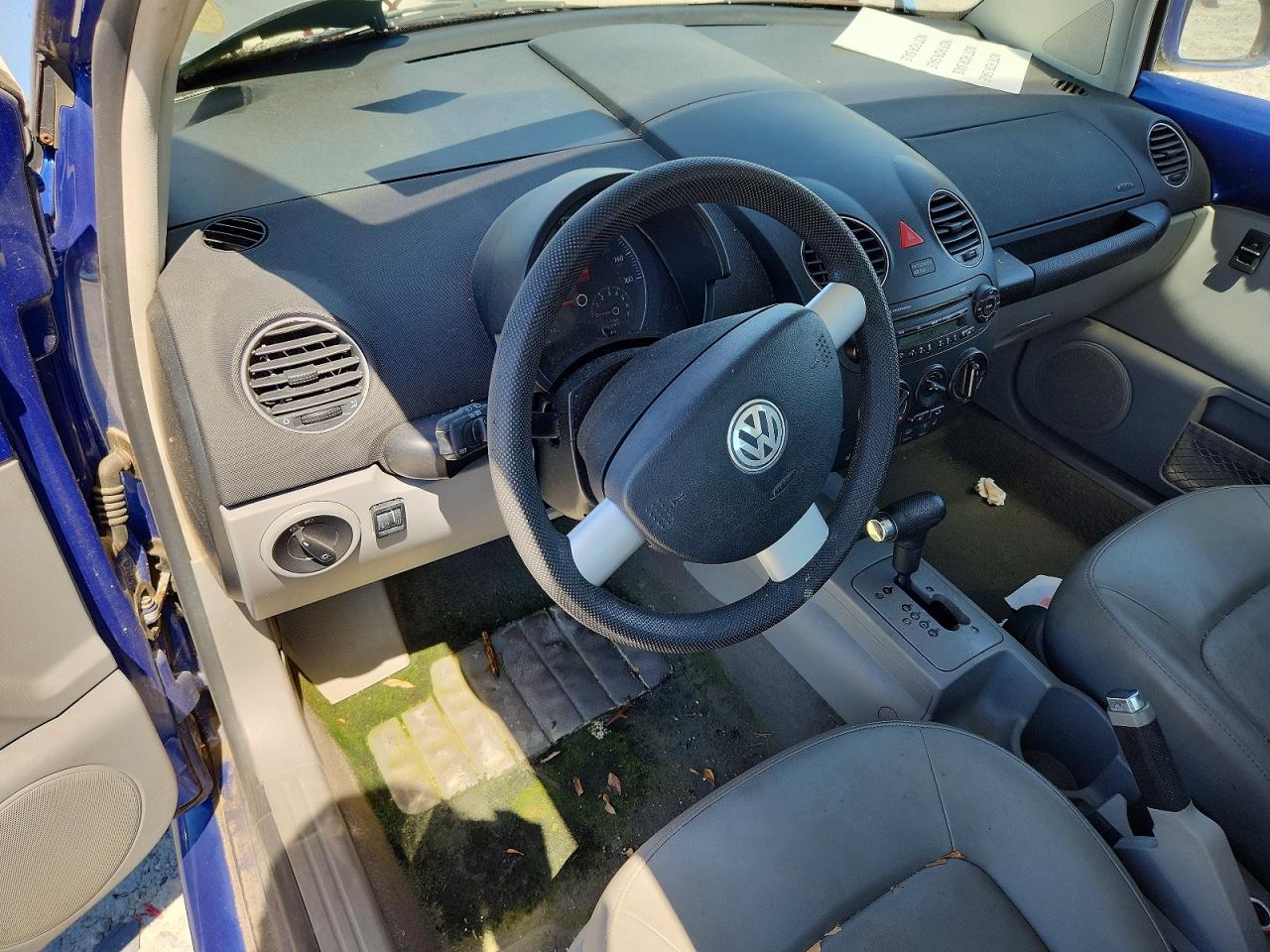 2008 Volkswagen New Beetle S Синий vin: 3VWRG31C18M519609