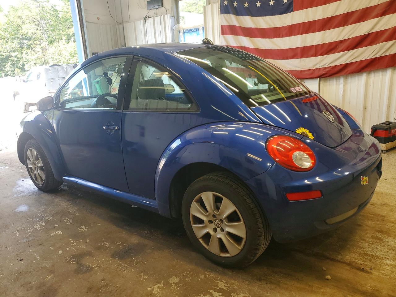 2008 Volkswagen New Beetle S Blue vin: 3VWRG31C28M519697