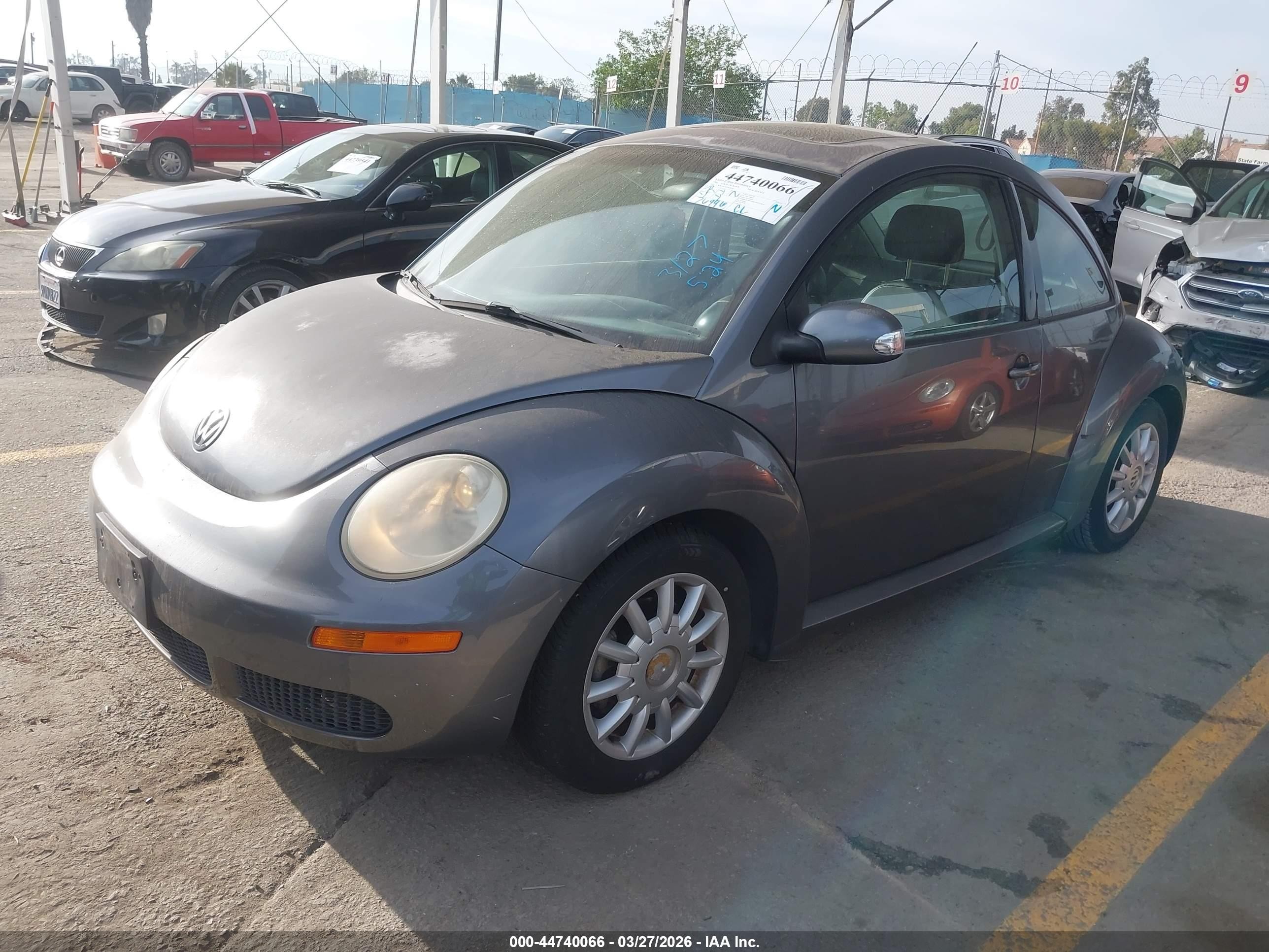 2006 Volkswagen New Beetle 2.5 Gray vin: 3VWRG31C36M416561