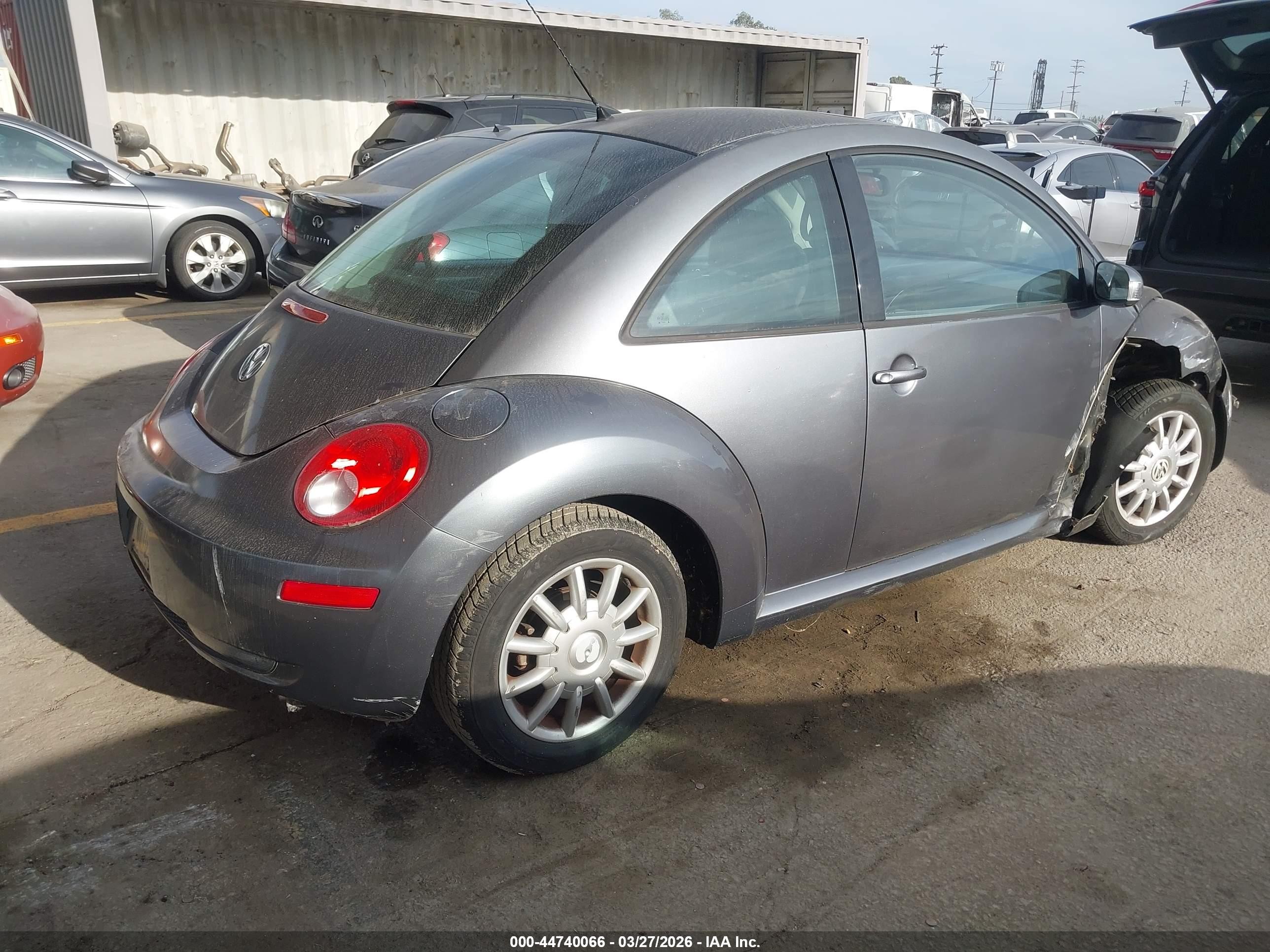 2006 Volkswagen New Beetle 2.5 Gray vin: 3VWRG31C36M416561