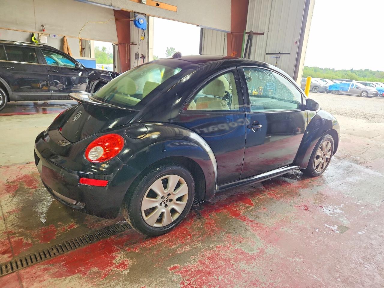 2008 Volkswagen New Beetle S Black vin: 3VWRG31C78M524278