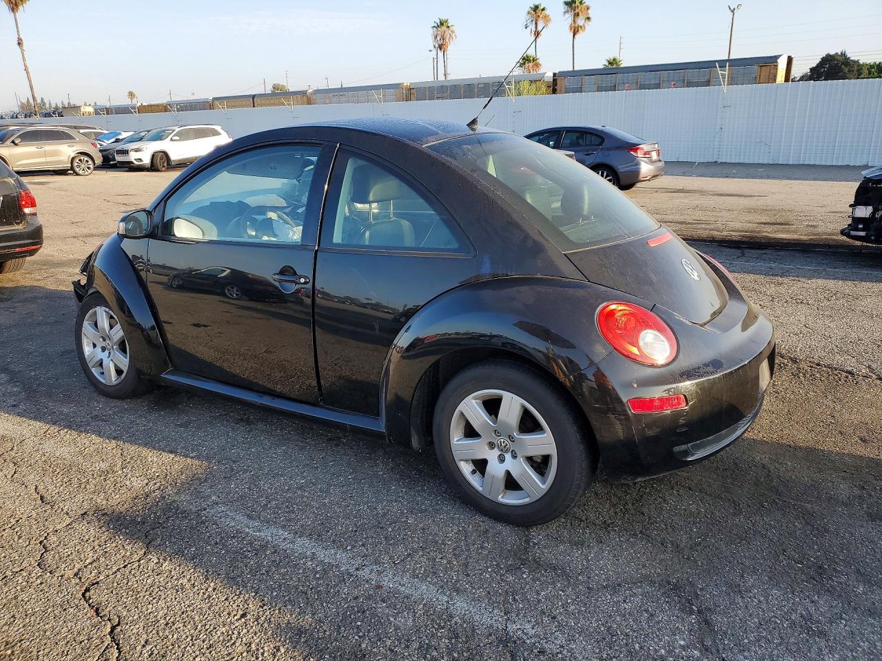 2007 Volkswagen New Beetle 2.5l Option Package 1 Black vin: 3VWRG31C97M503673