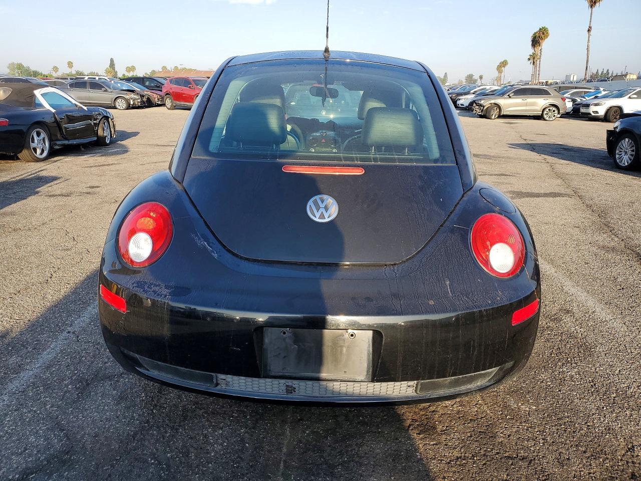 2007 Volkswagen New Beetle 2.5l Option Package 1 Black vin: 3VWRG31C97M503673