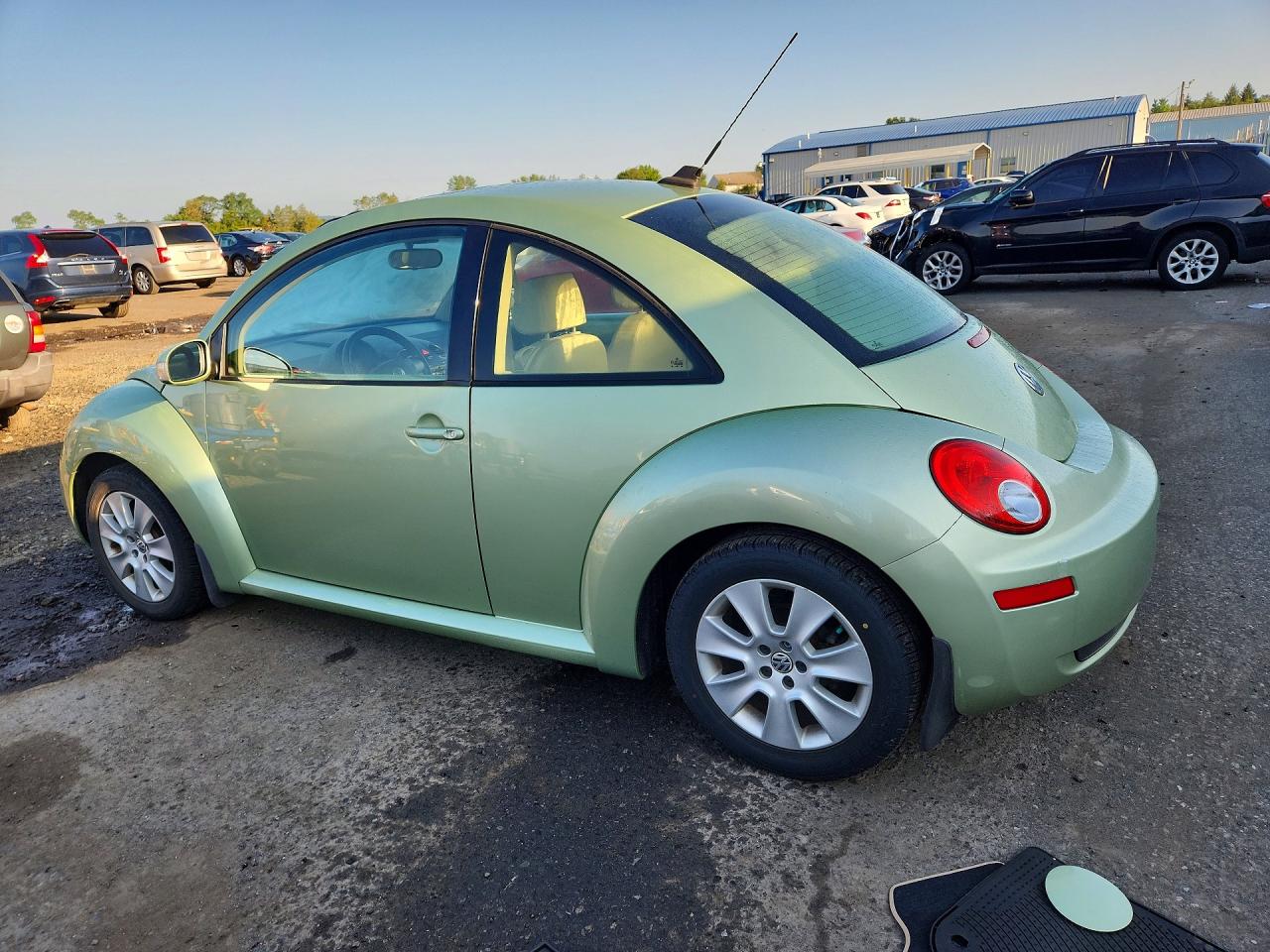 2009 Volkswagen New Beetle S Green vin: 3VWRG31C99M506964