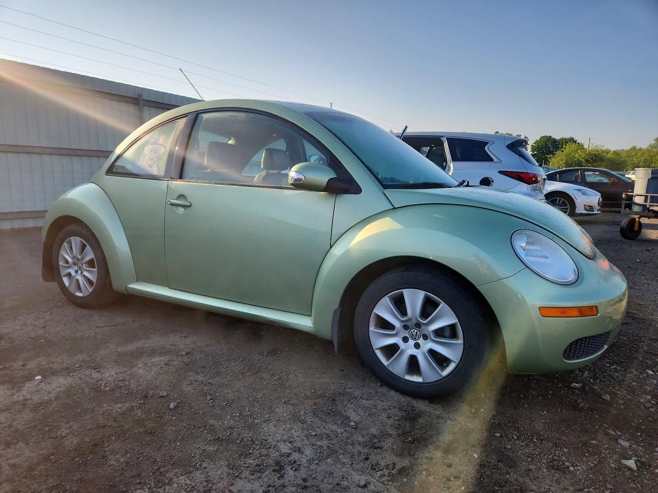 2009 Volkswagen New Beetle S Green vin: 3VWRG31C99M506964