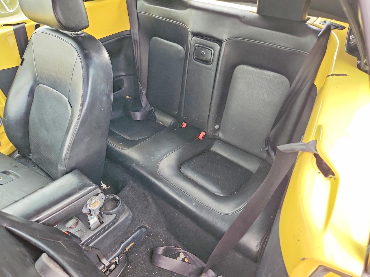 2007 Volkswagen Beatle Yellow vin: 3VWRG31Y27M400087
