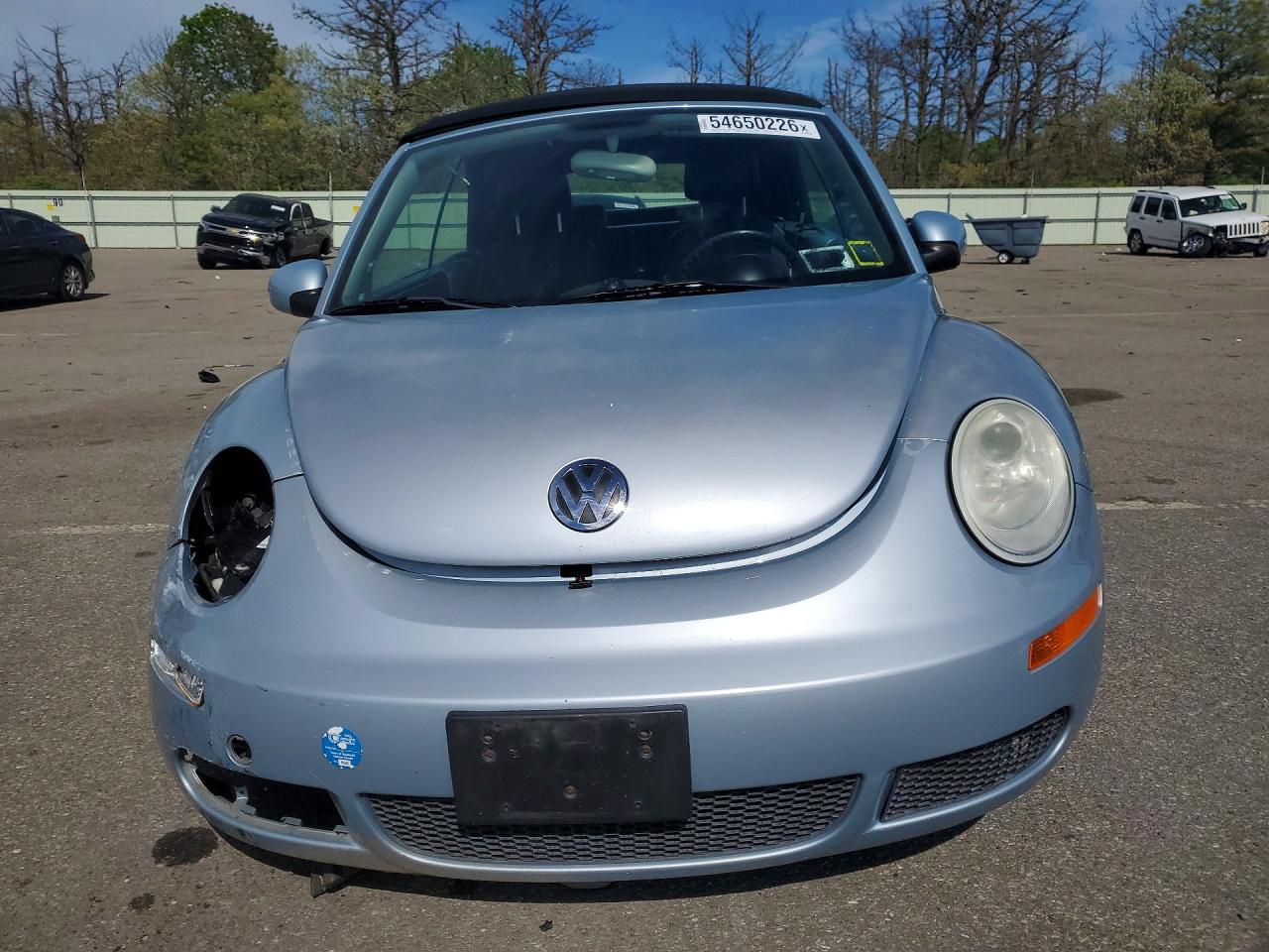 2009 Volkswagen New Beetle S Blue vin: 3VWRG31Y29M407088