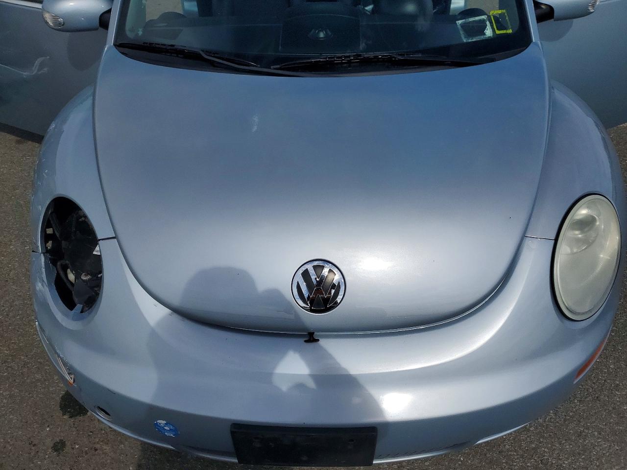 2009 Volkswagen New Beetle S Blue vin: 3VWRG31Y29M407088