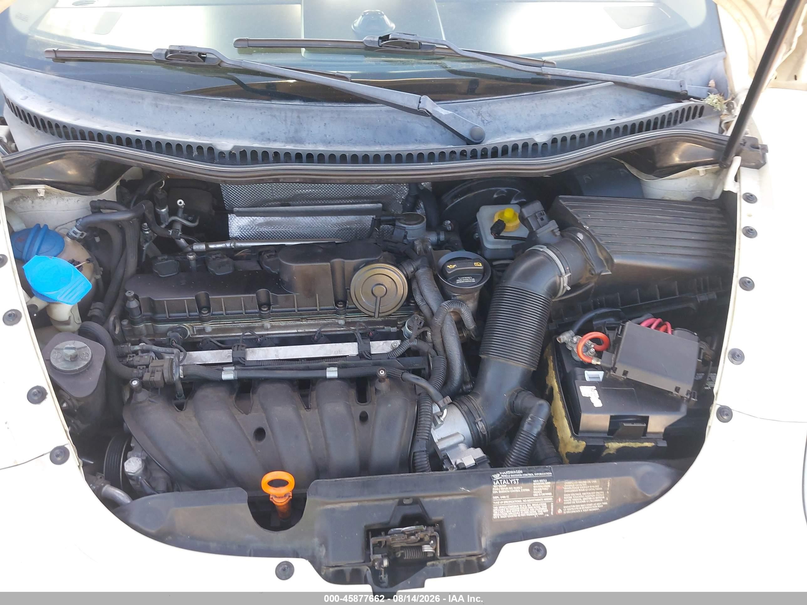 2008 Volkswagen New Beetle Se Cream vin: 3VWRG31Y88M406669