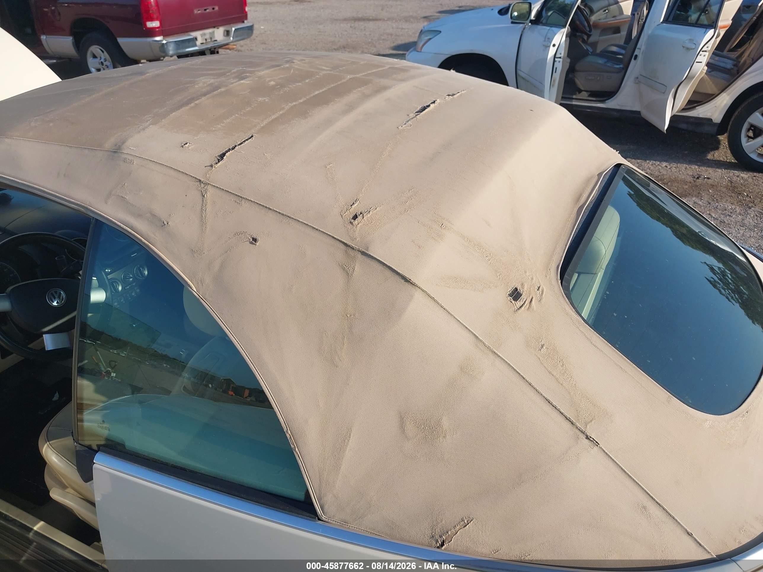 2008 Volkswagen New Beetle Se Cream vin: 3VWRG31Y88M406669