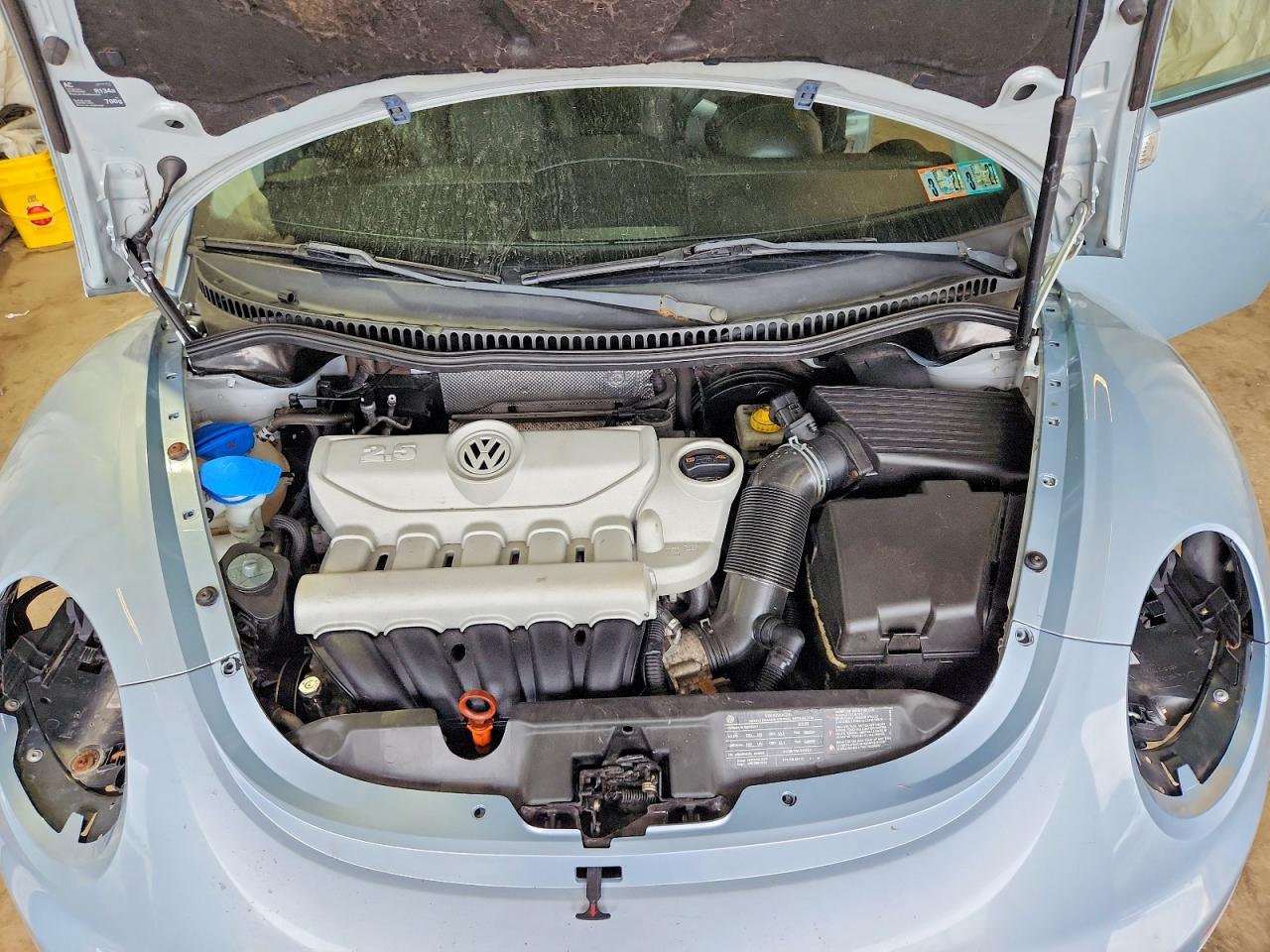 2010 Volkswagen New Beetle Blue vin: 3VWRG3AG1AM014355
