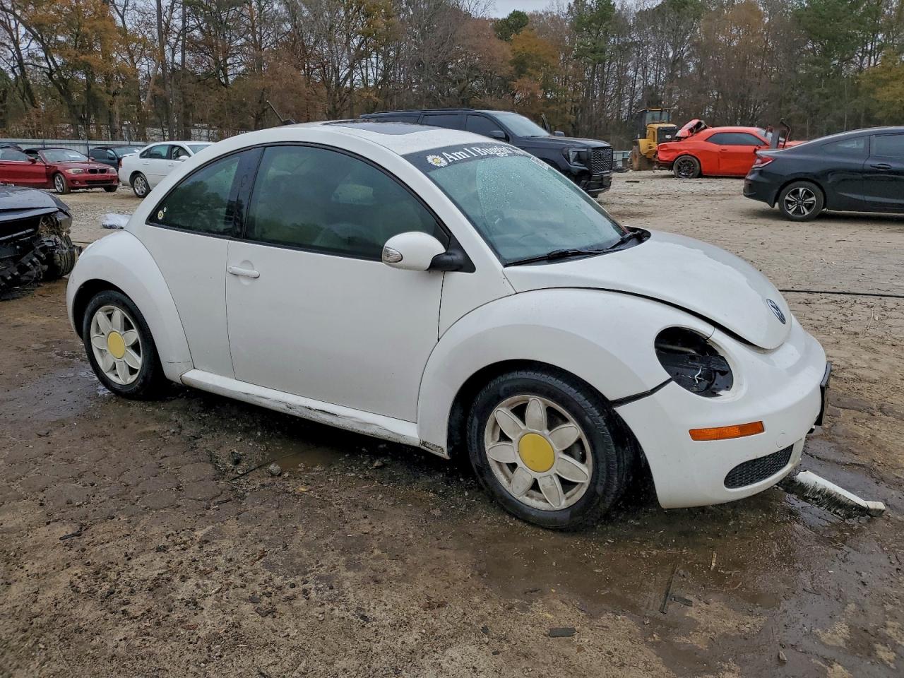 2010 Volkswagen New Beetle White vin: 3VWRG3AG2AM022822