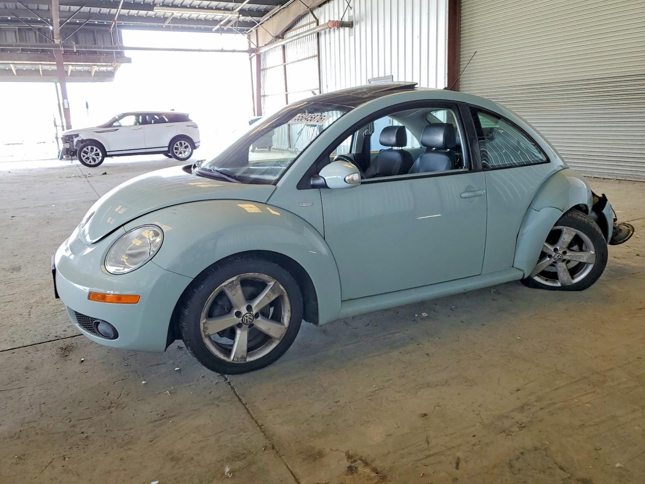 2010 Volkswagen New Beetle Blue vin: 3VWRG3AG3AM036485
