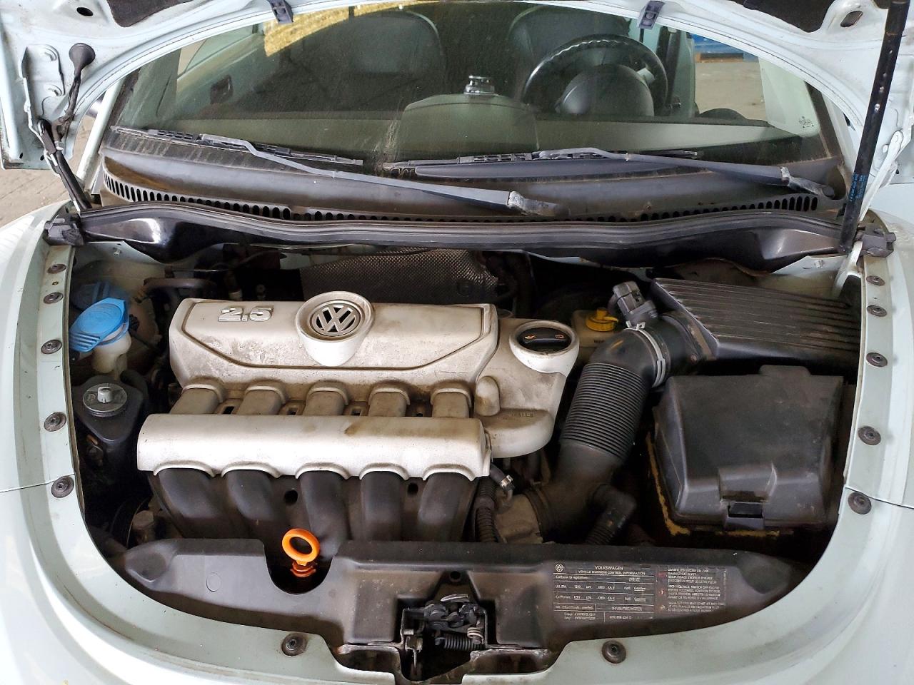 2010 Volkswagen New Beetle Blue vin: 3VWRG3AG3AM036485
