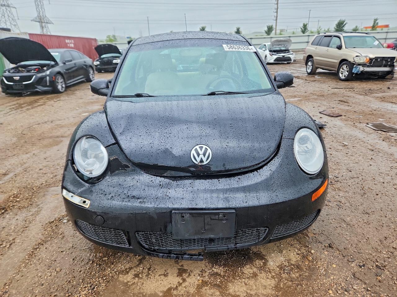 2010 Volkswagen New Beetle Черный vin: 3VWRG3AG5AM033670
