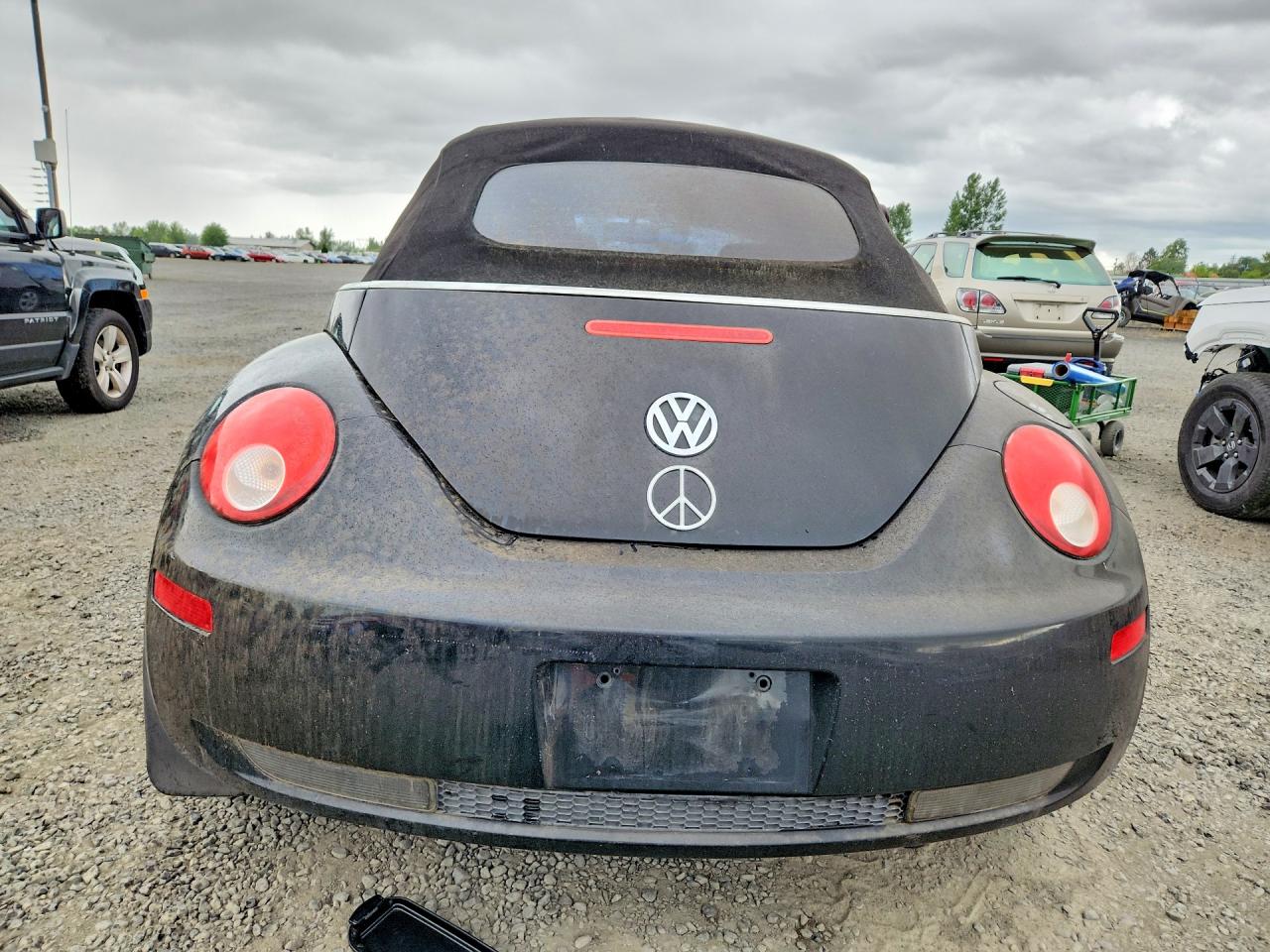 2010 Volkswagen New Beetle Black vin: 3VWRG3AL2AM006715
