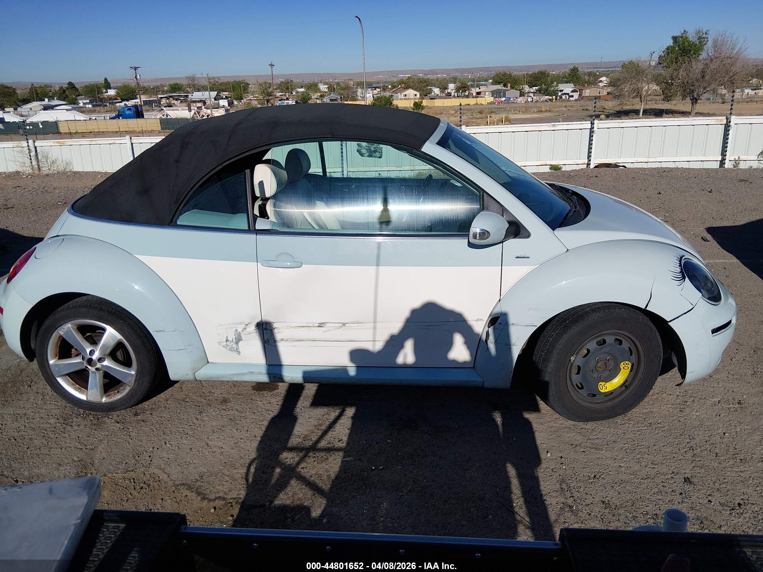 2010 Volkswagen New Beetle 2.5l Final Edition Blue vin: 3VWRG3AL4AM007431