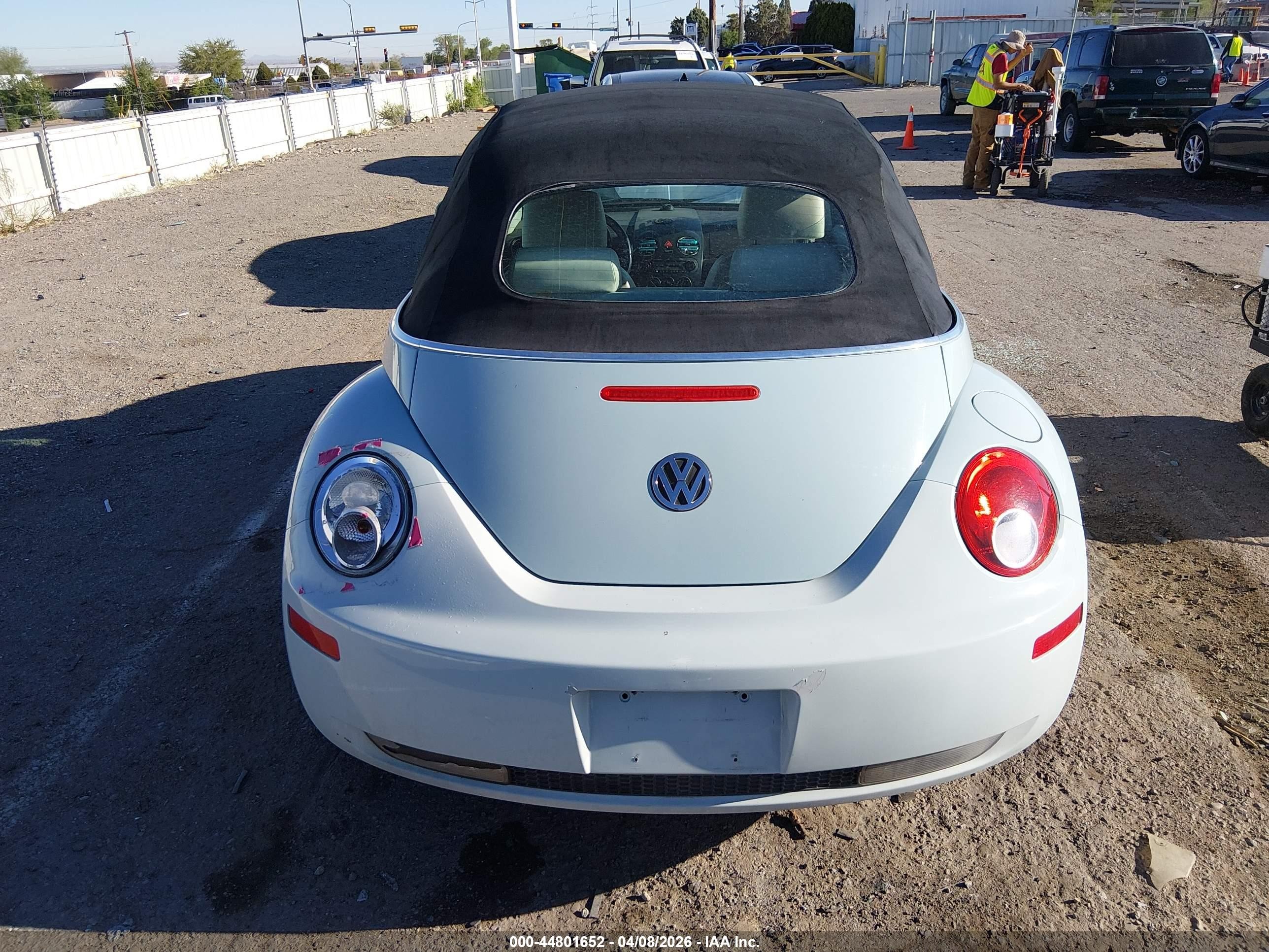2010 Volkswagen New Beetle 2.5l Final Edition Blue vin: 3VWRG3AL4AM007431