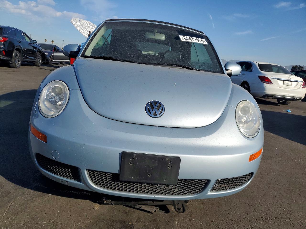 2010 Volkswagen New Beetle Blue vin: 3VWRG3AL9AM003147